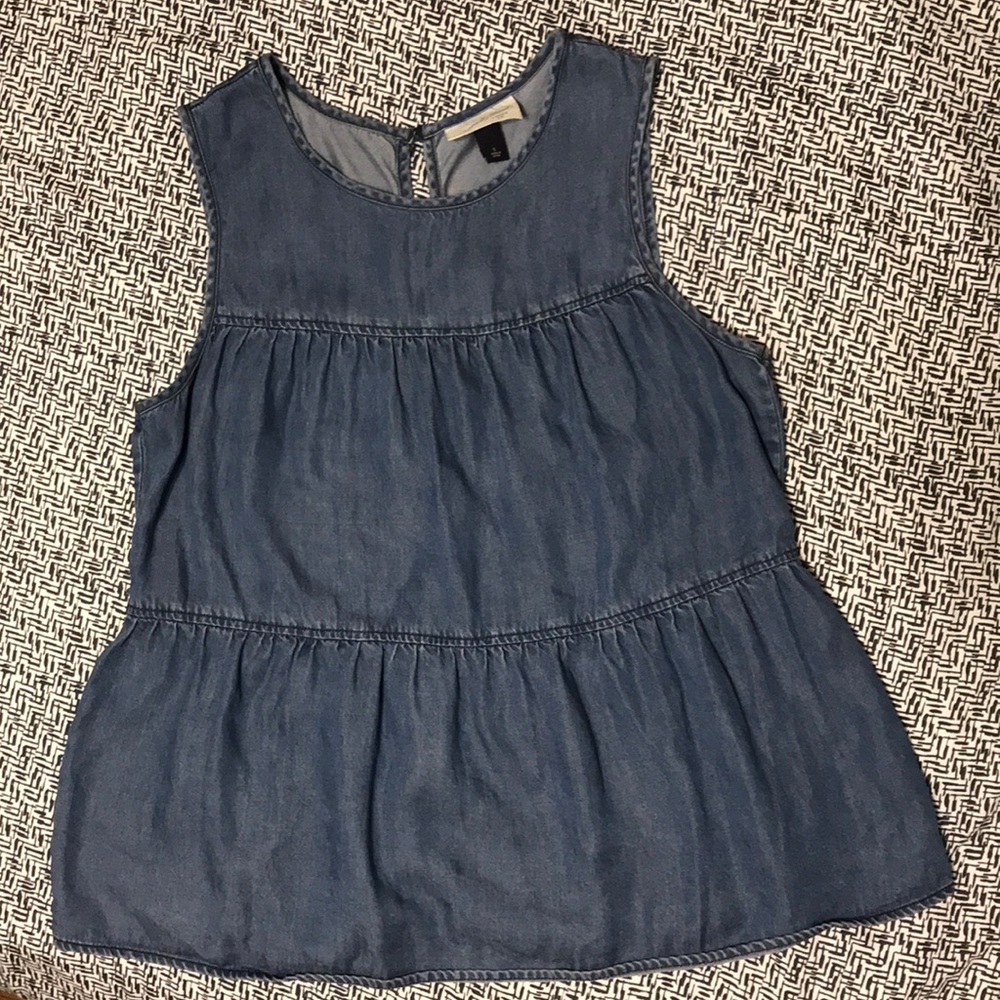 Denim sleeveless top - Universal Thread - sz S